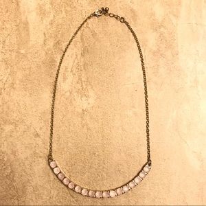 Forever 21 Pink/Gold Necklace